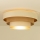 Laelamp WENTA 1×E27 (maks. 60 W), 230 V, Ø 50 cm, beež/juut