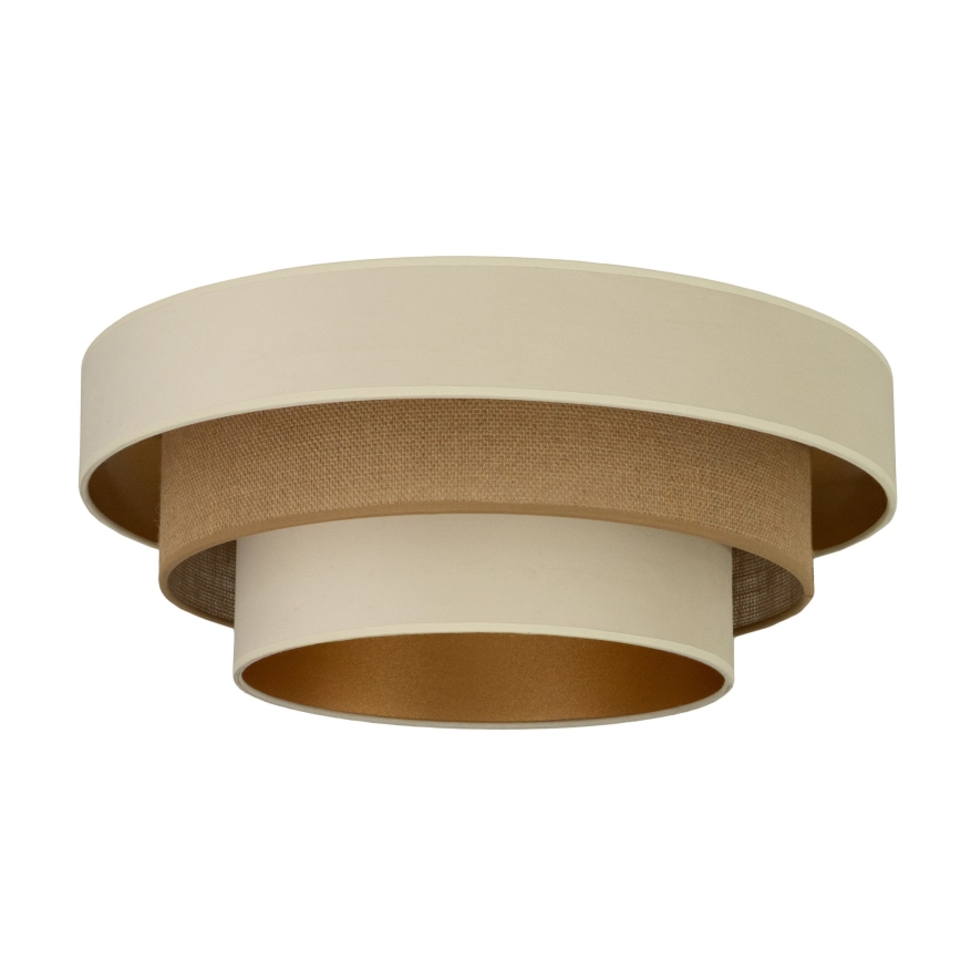 Laelamp WENTA 1×E27 (maks. 60 W), 230 V, Ø 50 cm, beež/juut