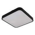 Laelamp WILTON anduriga 2xE27/60W/230V 33x33 cm must