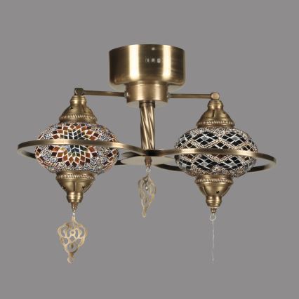 Laelamp YENI 1xE27/40W/230V pronks