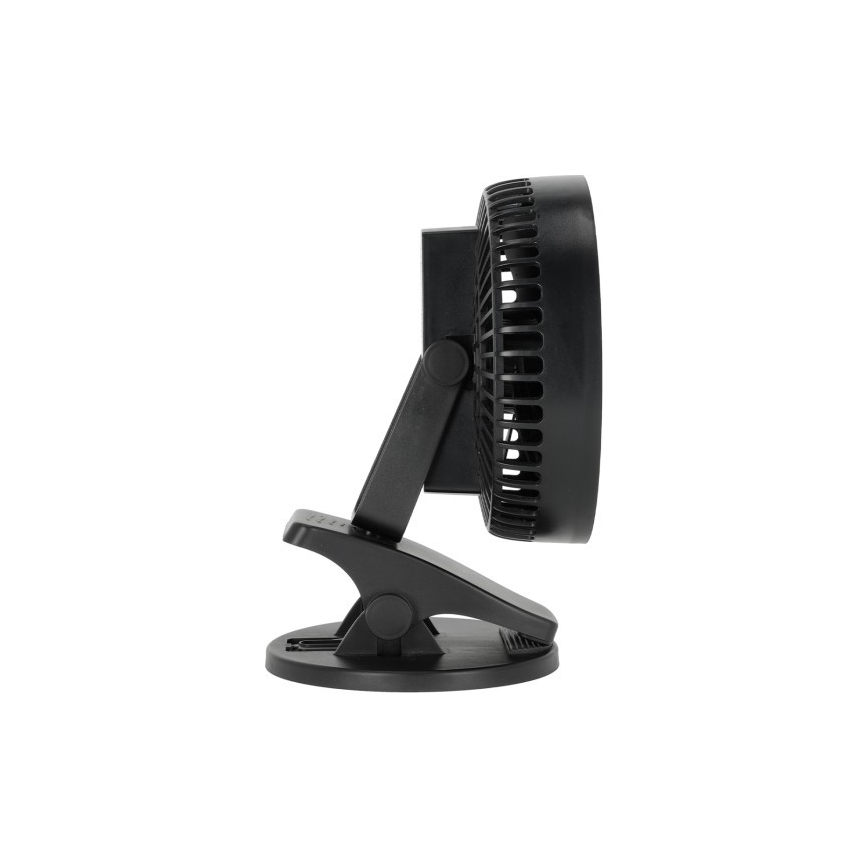 Laetav lauaventilaator klambriga VIENTO 6W/5V 2000 mAh must