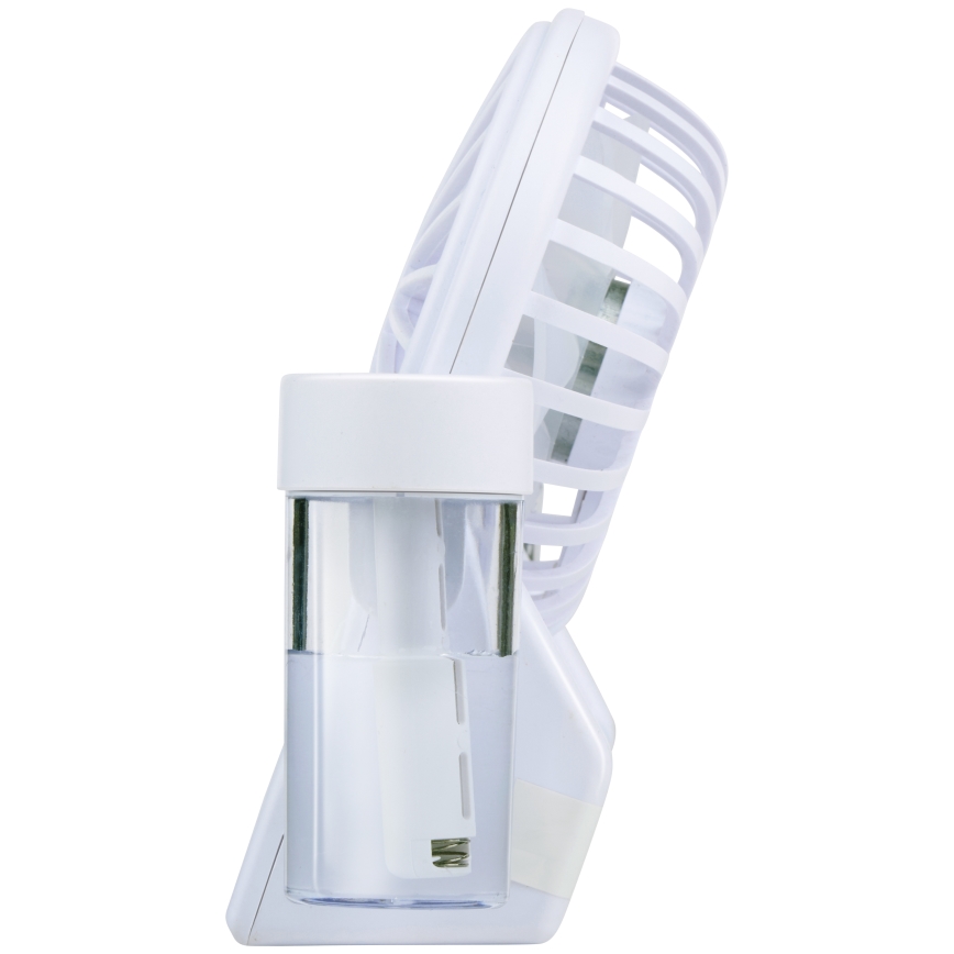 Laetav lauaventilaator uduefektiga 3,7V 1200 mAh