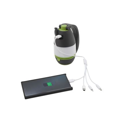 Laetav LED-latern powerbanki funktsiooniga LED/3W/1500mAh