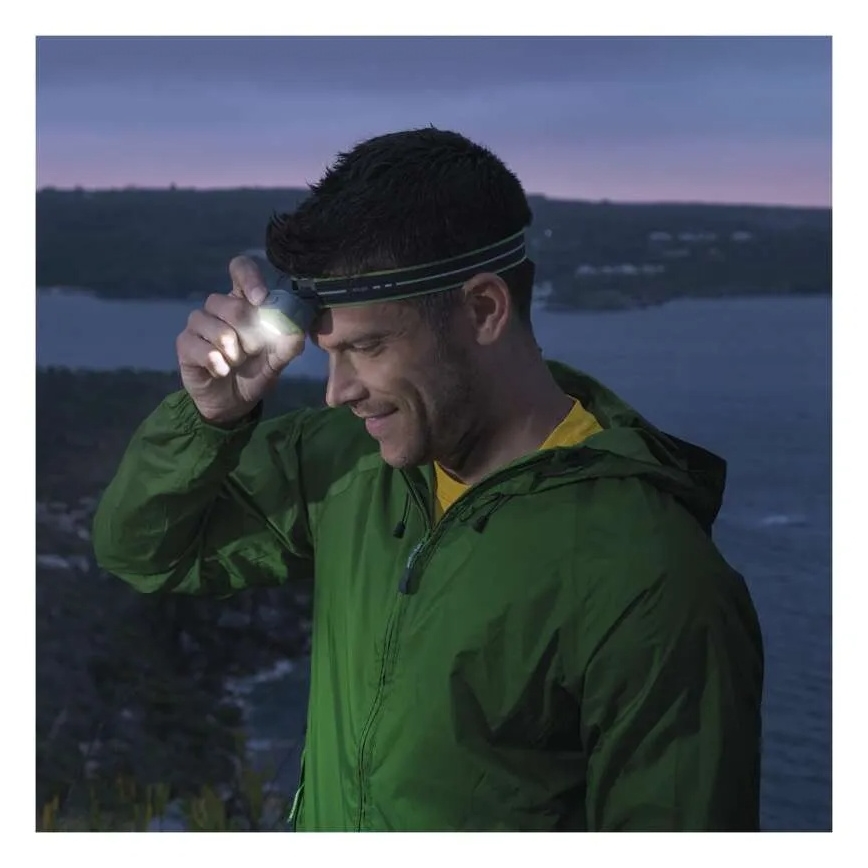 Laetav LED-pealamp LED/USB 1600 mAh IPX6