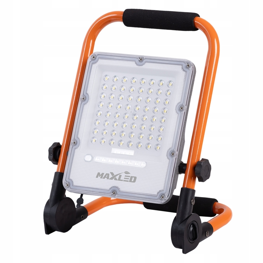 Hämardatav laetav LED-reflektor statiiviga LED/50W/3,2V 4500K 5000 mAh IP65 oranž