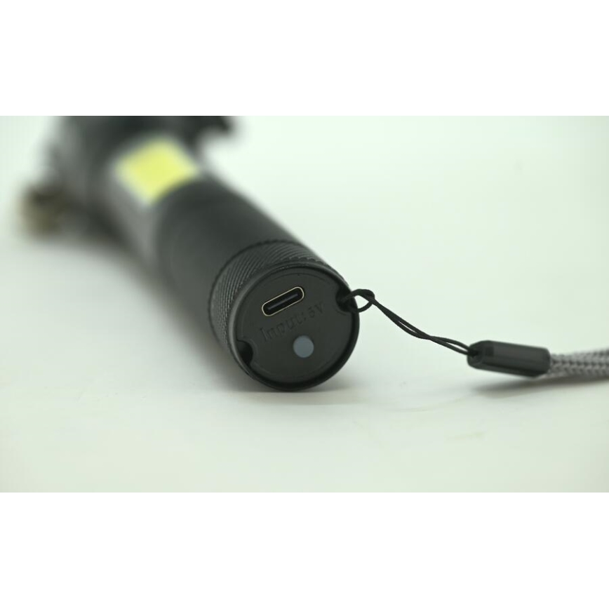 Laetav LED-taskulamp LED/3W/5V 200 lm 1200 mAh