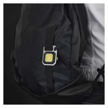 Laetav LED-taskulamp LED/USB/3,7V IP44 750 lm 400 mAh