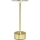 Laetav puutetundlik lauavalgusti TAVOLO LED/2,5W/5V 2400 mAh 3000-6000K kuldne