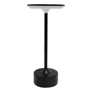 Laetav puutetundlik LED-laualamp TAVOLO LED/2,5W/5V 2400 mAh 3000-6000K must