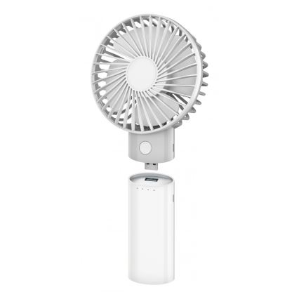 Laetav ventilaator koos 4000 mAh (3,7 V) USB-C akupangaga
