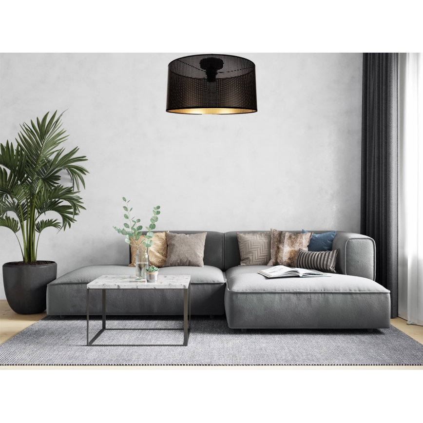Laevalgusti ALDO 1xE27/60W/230V d. 40 cm must