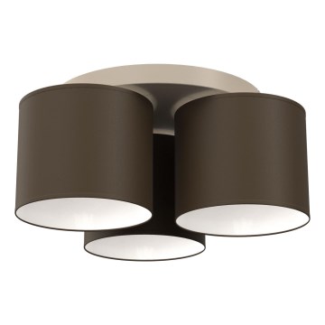 Laevalgusti ARDEN, 3×E27, 15 W, 230 V, Ø 30 cm, beež/pruun
