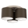 Laevalgusti ARDEN, 3×E27, 15 W, 230 V, Ø 30 cm, beež/pruun
