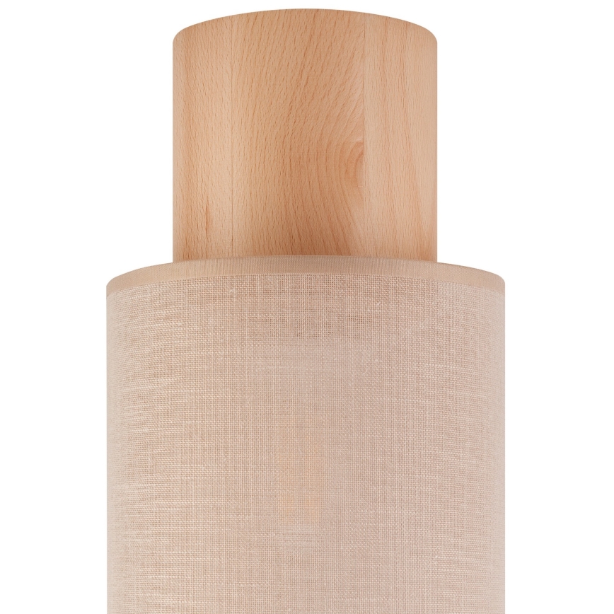 Laevalgusti ARI 1xE27/60W/230V d. 16 cm beež pöök