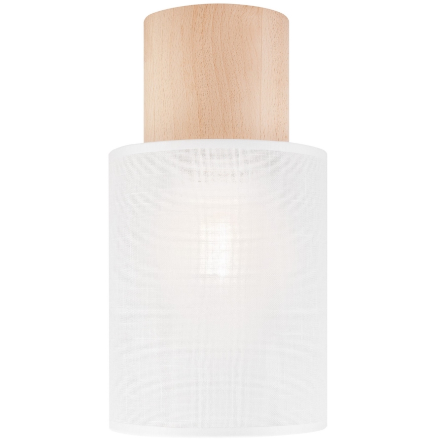 Laevalgusti ARI 1xE27/60W/230V d. 16 cm valge pöök