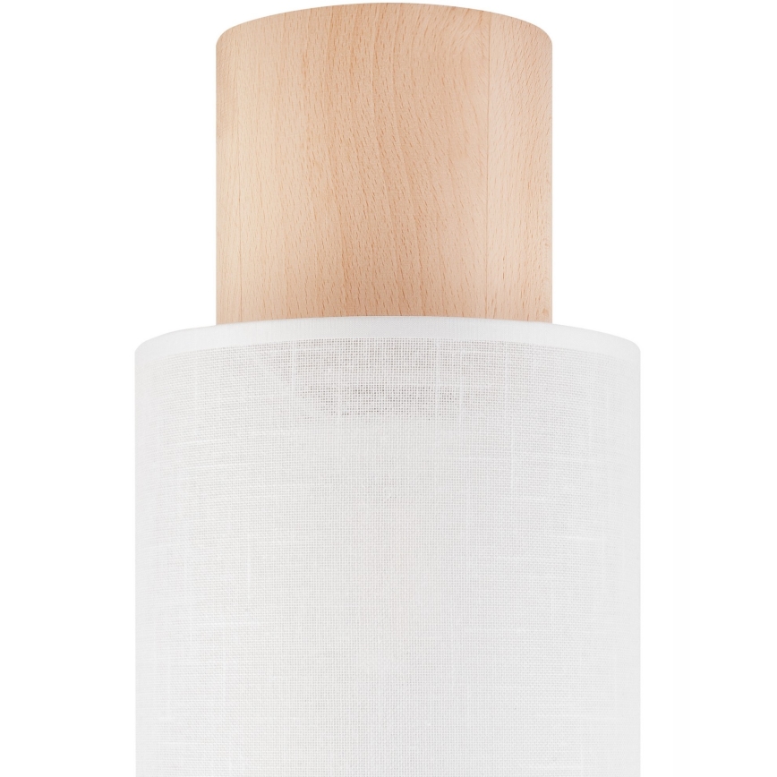 Laevalgusti ARI 1xE27/60W/230V d. 16 cm valge pöök