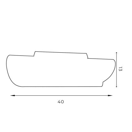 Laevalgusti BARBOS 2xG9/8W/230V must