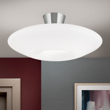 Laevalgusti BLANC 2xE27/60W/230V d. 49 cm matt kroom