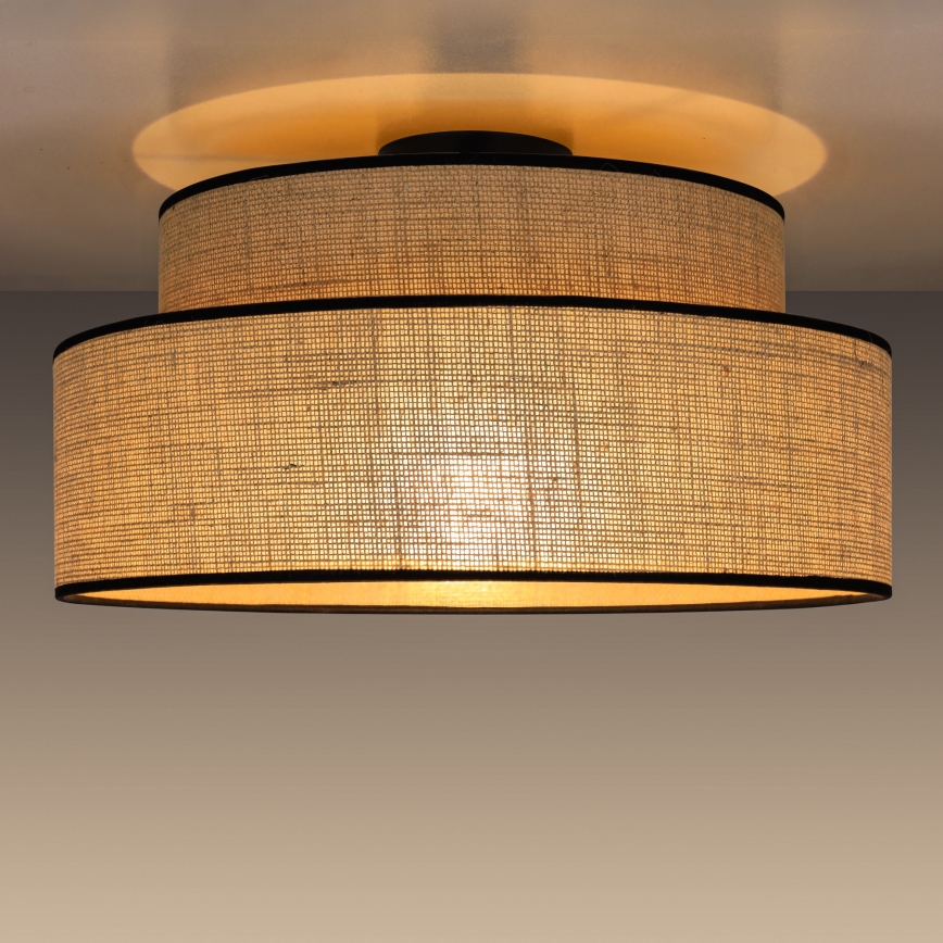 Laevalgusti BOHO 1xE27/60W/230V beež