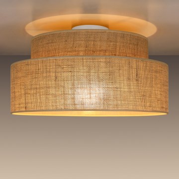 Laevalgusti BOHO 1xE27/60W/230V d. 40 cm beež
