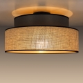 Laevalgusti BOHO 1xE27/60W/230V d. 40 cm pruun/beež