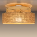 Laevalgusti BOHO 1xE27/60W/230V d. 40 cm rotang