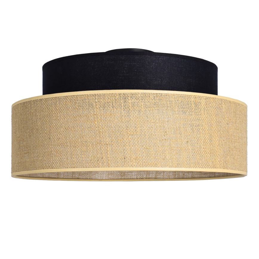 Laevalgusti BOHO 1xE27/60W/230V must/beež