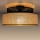 Laevalgusti BOHO 1xE27/60W/230V must/rotang