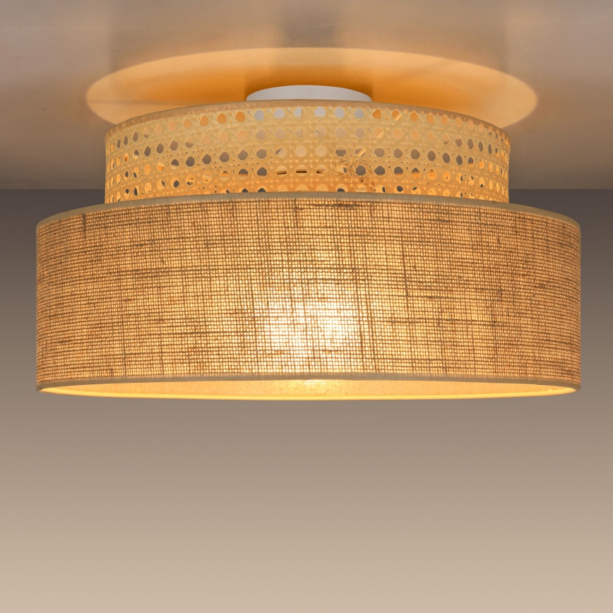 Laevalgusti BOHO 1xE27/60W/230V rotang