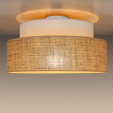 Laevalgusti BOHO 1xE27/60W/230V valge/beež