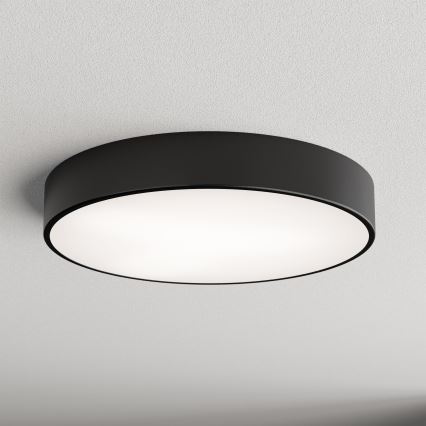 Laelamp CLEO liikumis- ja hämarusanduriga 4xE27/24W/230V, läbimõõt 50 cm, must