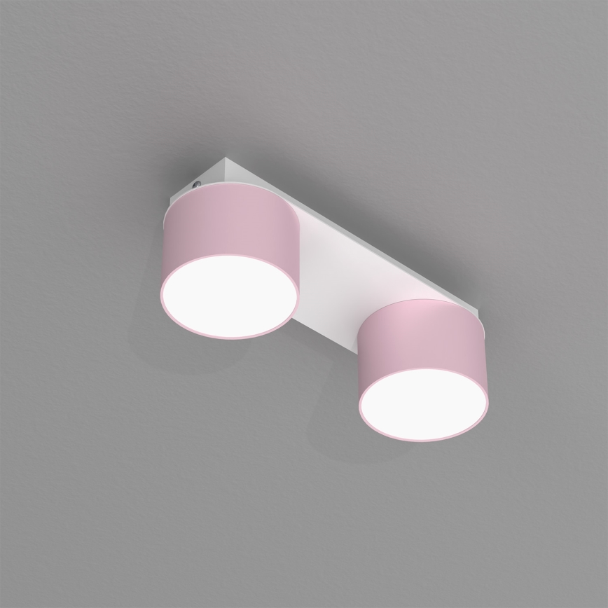 Laevalgusti DIXIE 2xGX53/11W/230V roosa