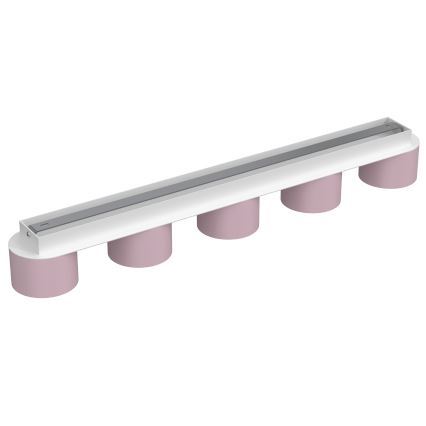 Laevalgusti DIXIE 5xGX53/11W/230V roosa