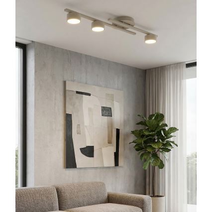 Laevalgusti FRAGMENT 3xGX53/12W/230V beež