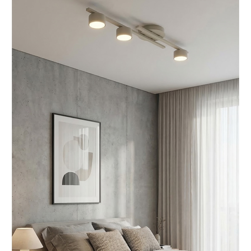 Laevalgusti FRAGMENT 3xGX53/12W/230V beež