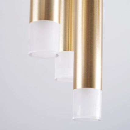 Laevalgusti GLAM 9xG9/8W/230V kuldne