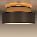 Laevalgusti GRACE 1xE27/60W/230V beež/pruun