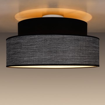 Laevalgusti GRACE 1xE27/60W/230V d. 40 cm must/hall