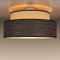 Laevalgusti GRACE 1xE27/60W/230V kreemikas/pruun