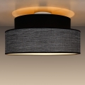 Laevalgusti GRACE 1xE27/60W/230V must/hall