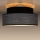 Laevalgusti GRACE 1xE27/60W/230V must/hall
