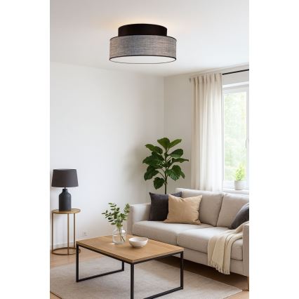 Laevalgusti GRACE 1xE27/60W/230V must/hall