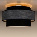 Laevalgusti GRACE 1xE27/60W/230V must/hall
