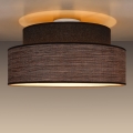 Laevalgusti GRACE 1xE27/60W/230V pruun/beež