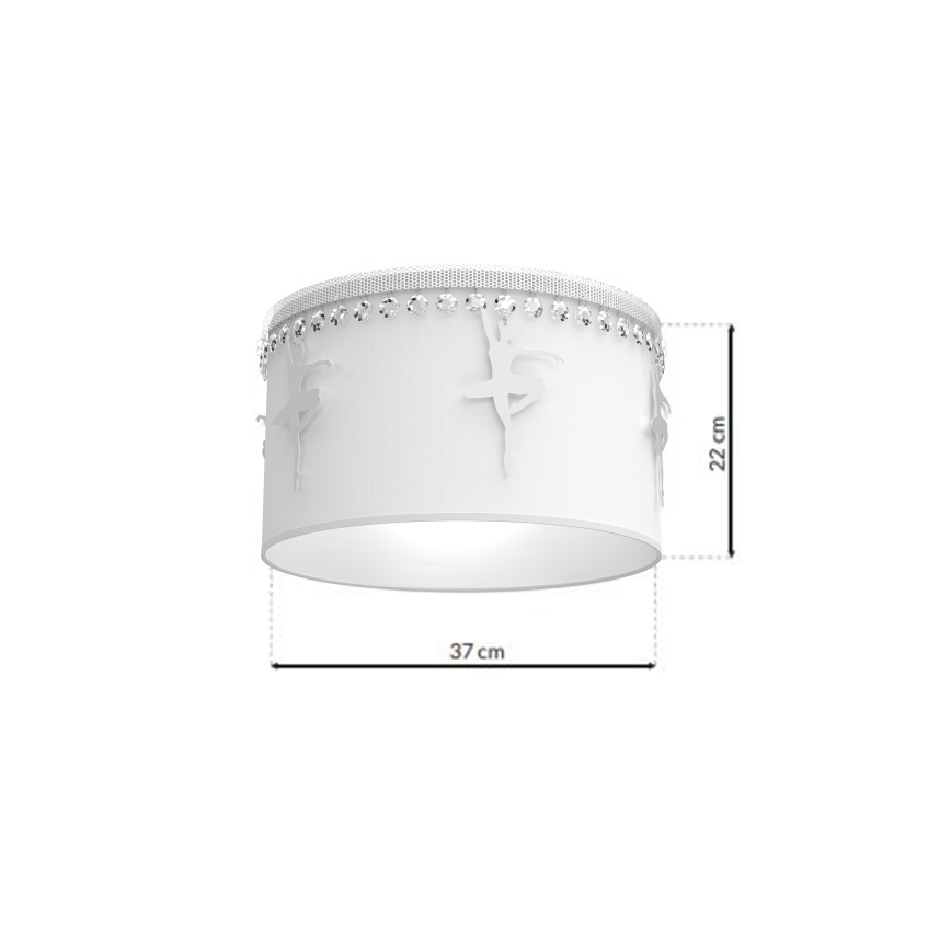 Laevalgusti lastele BALLET 1xE27/60W/230V