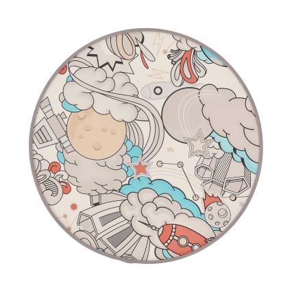 Laevalgusti lastele KIDDY 2xE27/40W/230V valge/beež