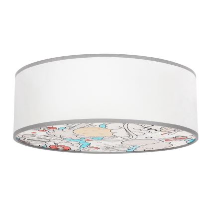Laevalgusti lastele KIDDY 2xE27/40W/230V valge/beež