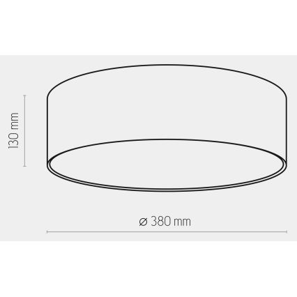 Laevalgusti lastele RONDO KIDS 4xE27/15W/230V sinine