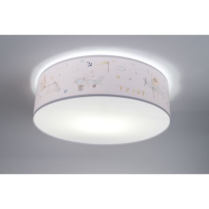 Laevalgusti lastele SWEET DREAMS 2xE27/60W/230V d. 40 cm