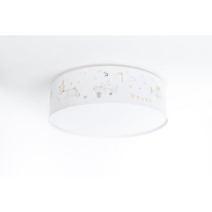 Laevalgusti lastele SWEET DREAMS 2xE27/60W/230V d. 40 cm